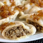 Pierogi z wątróbką...