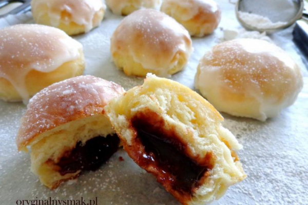 Pączki pieczone