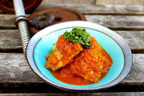 Kurczak w paprykowym curry czyli Low Carb