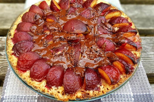 Śliwka na orzechach czyli Low Carb