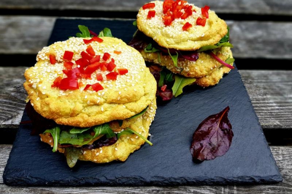 Puszyste bułki z avocado czyli Low Carb
