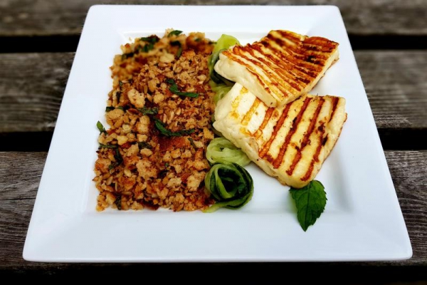 Halloumi z chlebem u R.