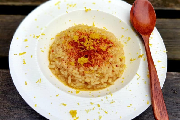 Risotto Con Aglio E Peperoncino u R.