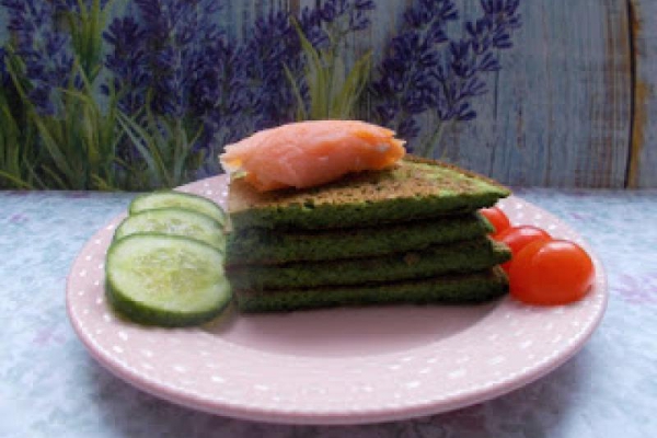 Omlet szpinakowy