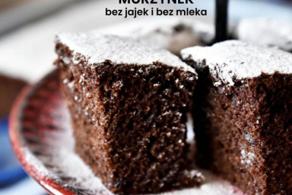MURZYNEK bez jajek i bez mleka / wegańskie ciasto