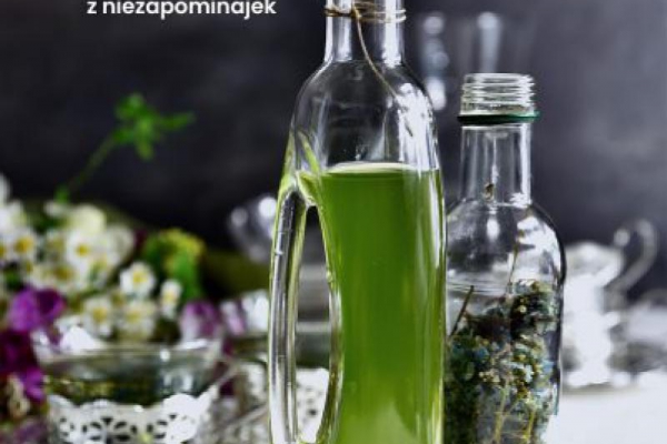 NALEWKA i HERBATKA Z NIEZAPOMINAJEK czyli zdrowotne wykorzystanie niezapominajek w kuchni