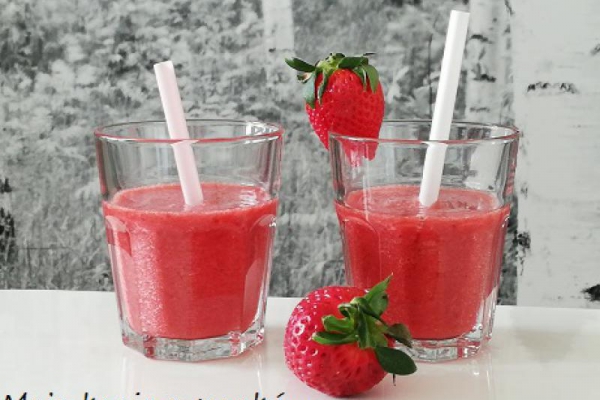 Smoothie truskawkowo-bananowe