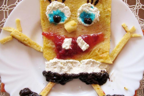 Omlet spongebob kanciastoporty