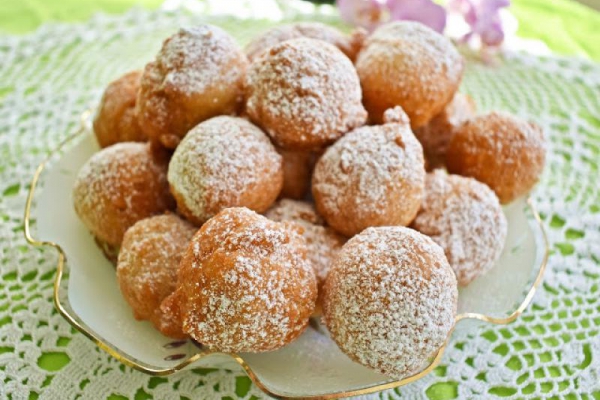Waniliowe pączki serowe