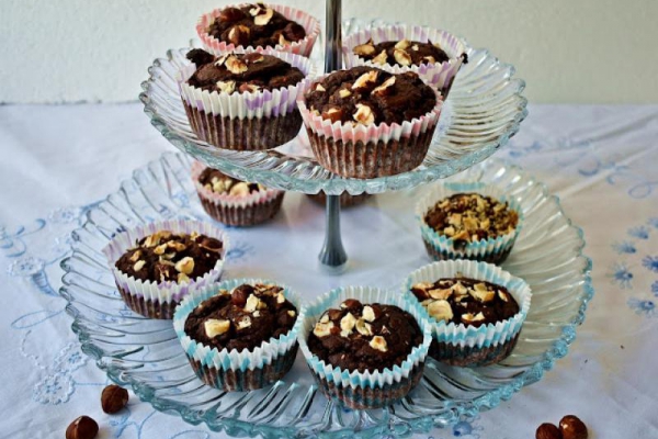 Zdrowe muffinki z fasoli bez mąki i cukru