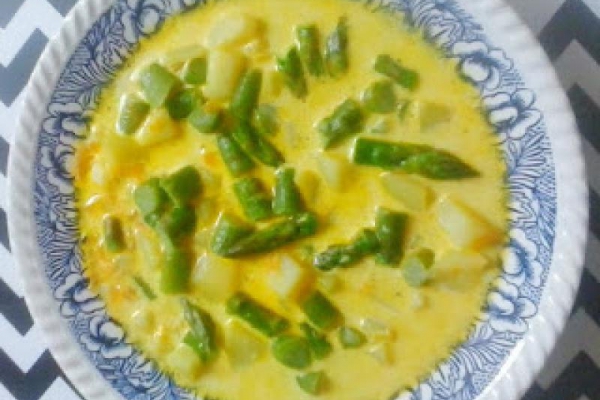 Zupa szparagowa