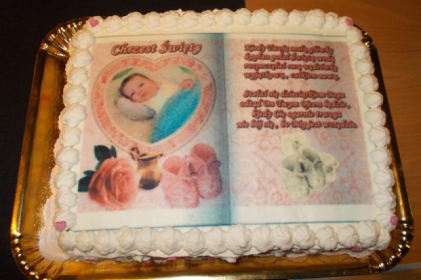 Tort na chrzest