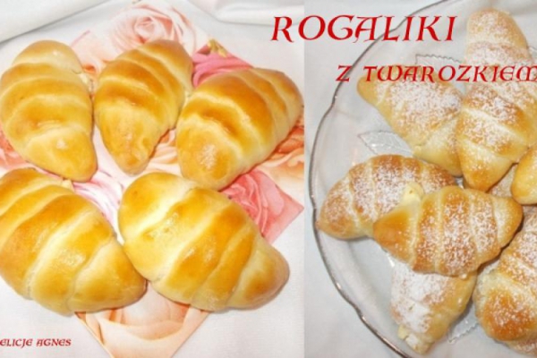 Rogaliki z twarożkiem