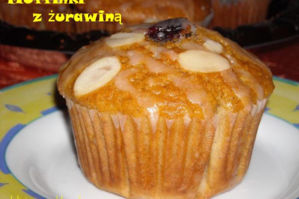 Muffinki z żurawiną