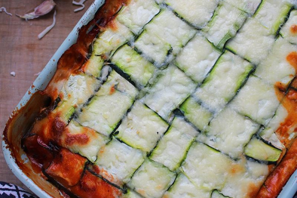 Lasagne z cukinii