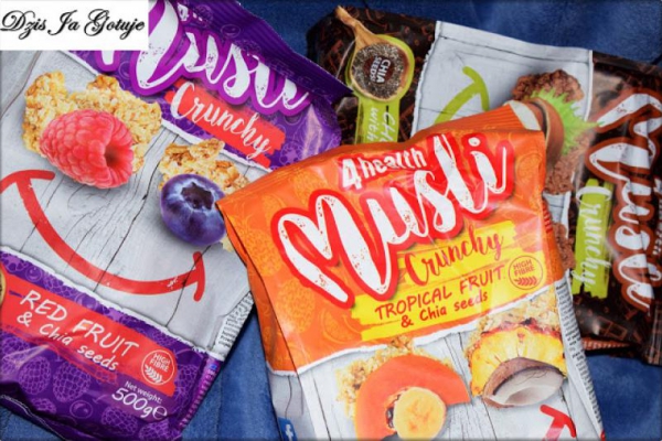 RECENZJA MUSLI CRUNCHY 4health