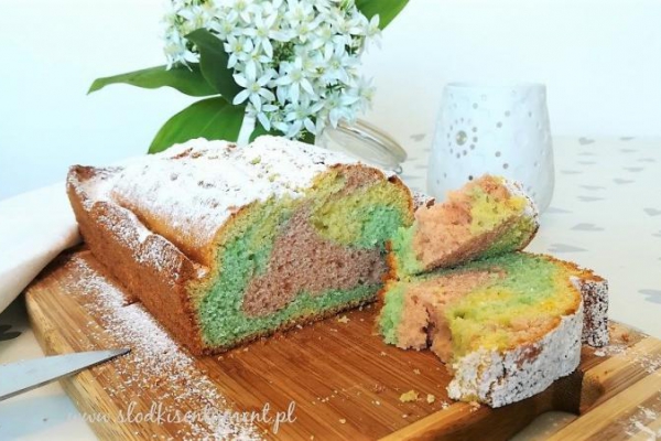 Kolorowa babka kisielowa