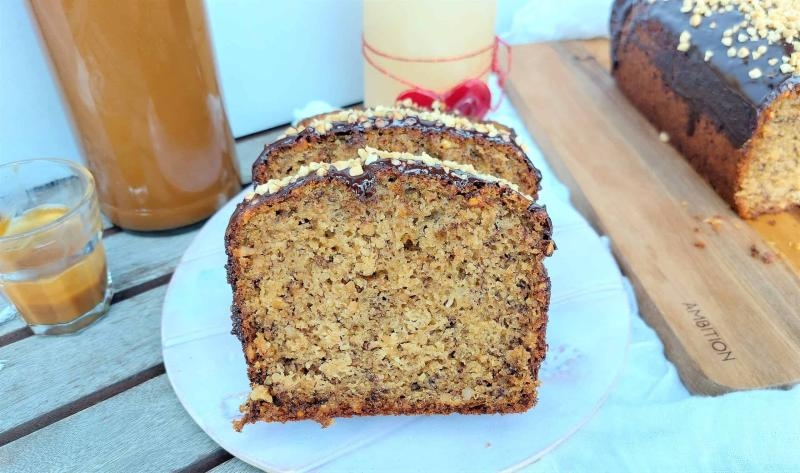 Babka bananowa z likierem kawowym