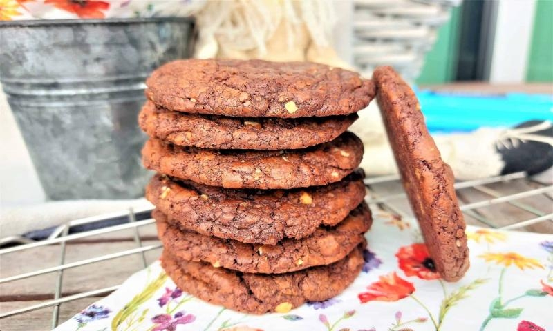 Wyjątkowo czekoladowe ciastka brownie