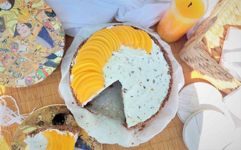 Brzoskwiniowa straciatella