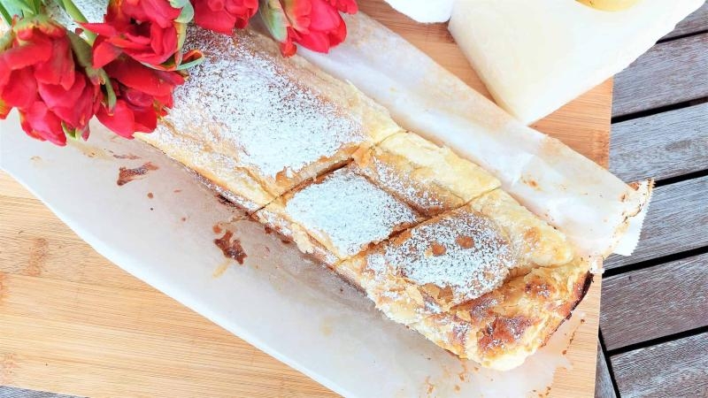 Topfenstrudel czyli strudel serowy