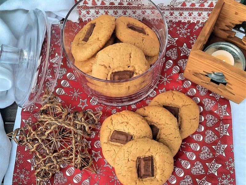 Ciasteczka z masłem orzechowym