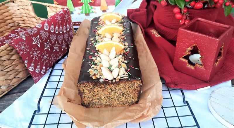 Keks makowo-migdałowy