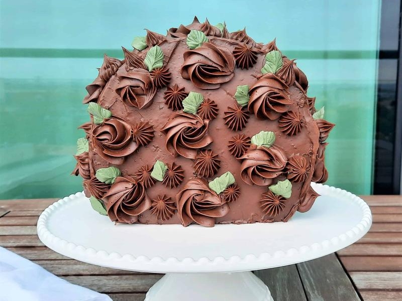 Tort czekoladowo-pomarańczowy