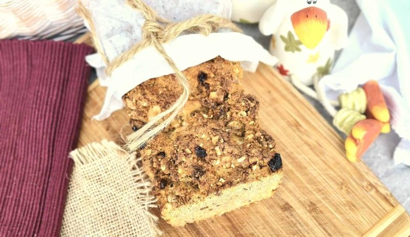 Bezglutenowy chlebek na słodko