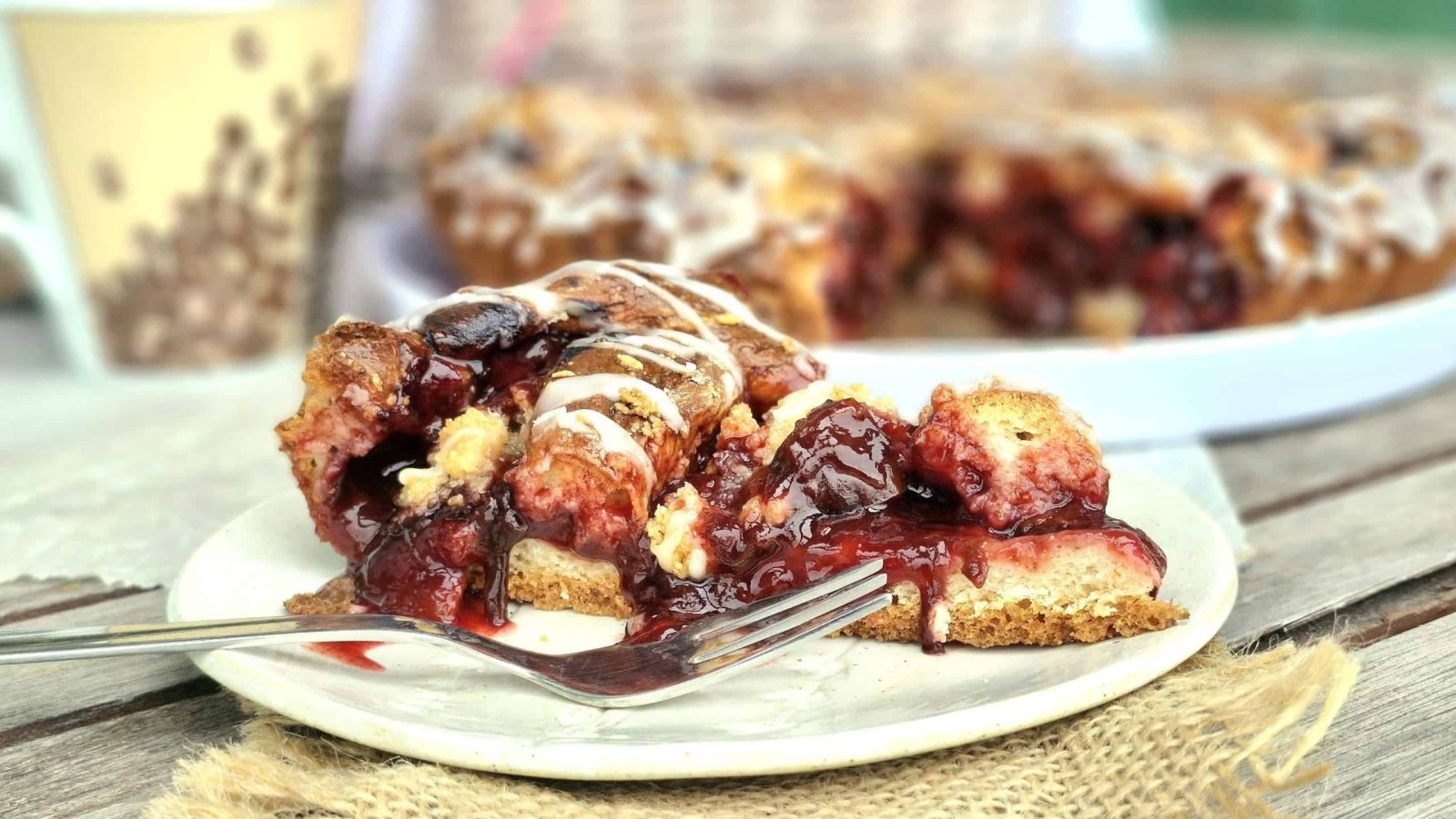 Tarta drożdżowa ze śliwkami