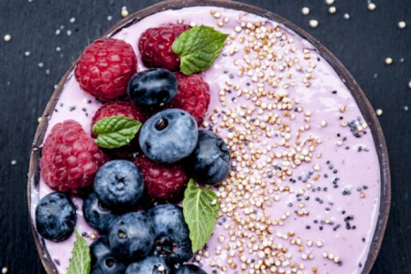 Smoothie na bazie wody kokosowej