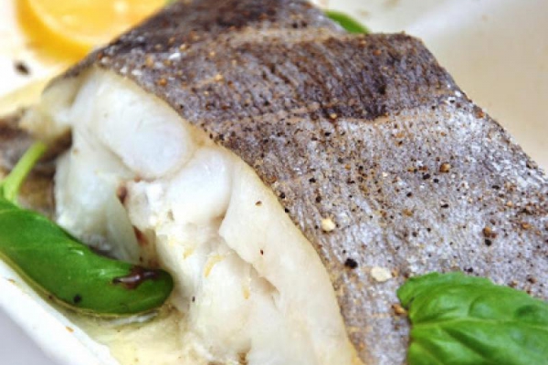 Halibut z pieca