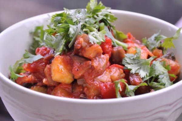 Ratatouille na ciepło wg Apetycznej panny Dahl