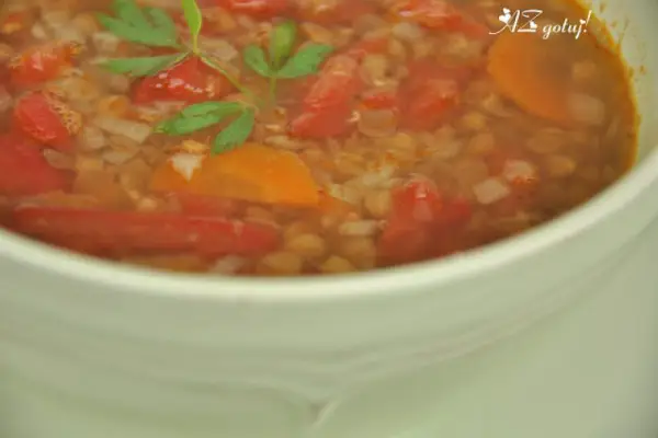 Bułgarska zupa z soczewicy Leszta czorba