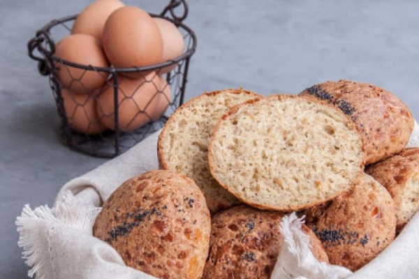 Bułki keto. Keto pieczywo