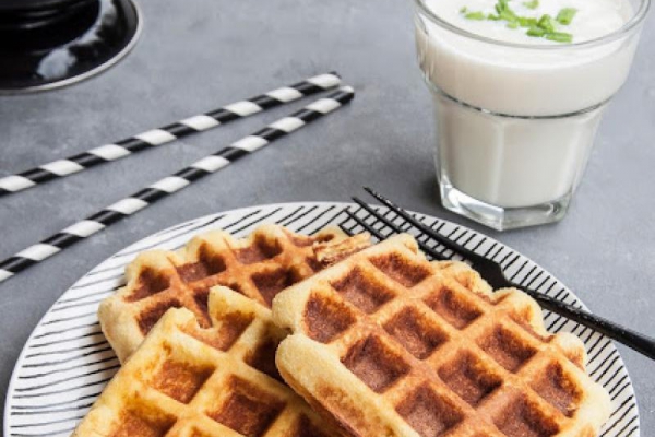 Gofry kokosowe keto