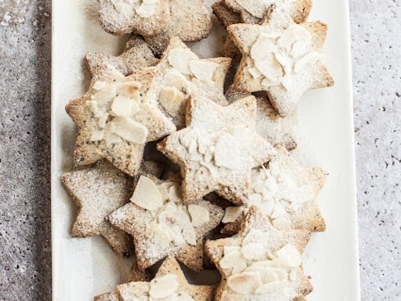 Ekspresowe ciastka migdałowe z makiem