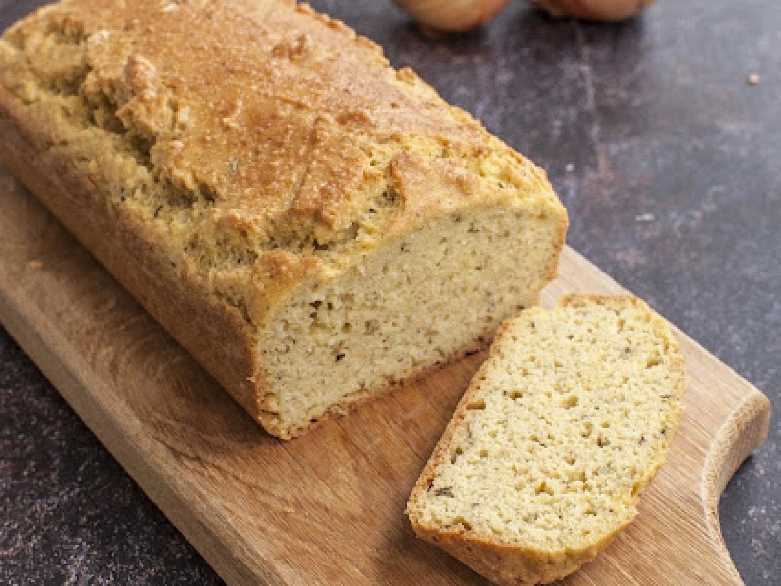 Keto chleb o smaku cebulki