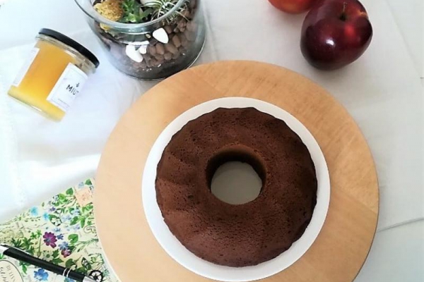 Pomarańczowa babka na mące gryczanej (vege)