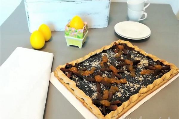 Mazurek z czekoladą (vege)