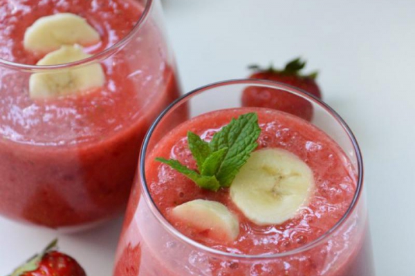 Smoothie z truskawek