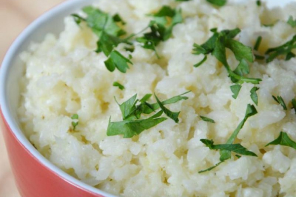 Kalafiorowe risotto z parmezanem