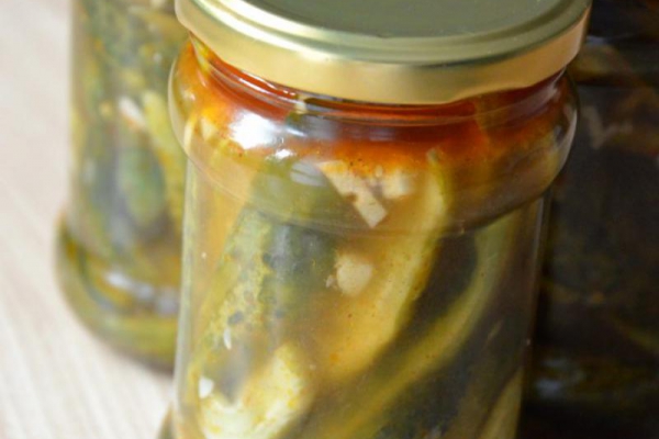 Ogórki krokodylki, czyli ogórki po meksykańsku z chilli