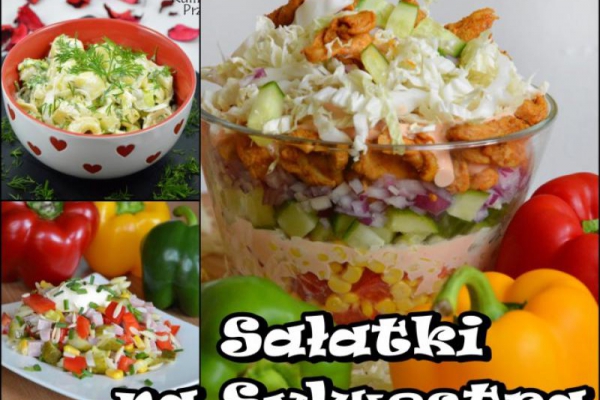 Sałatki na Sylwestra – przepisy