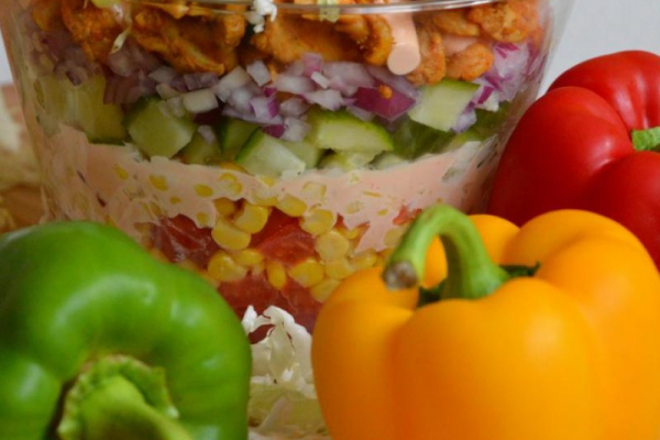 „FEUER- GYROS- SALAT“