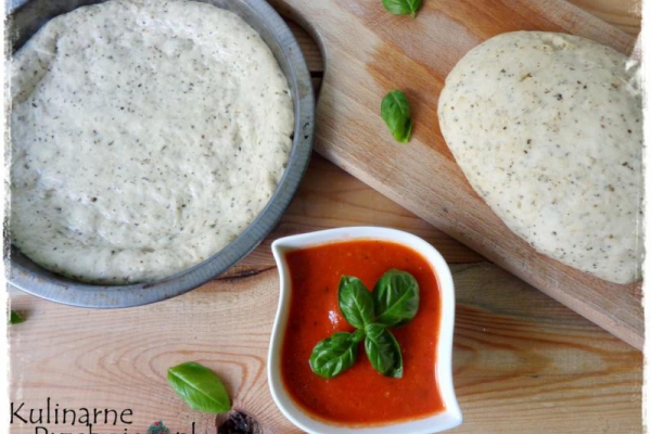 Przepis na pizze. Ciasto na pizze.