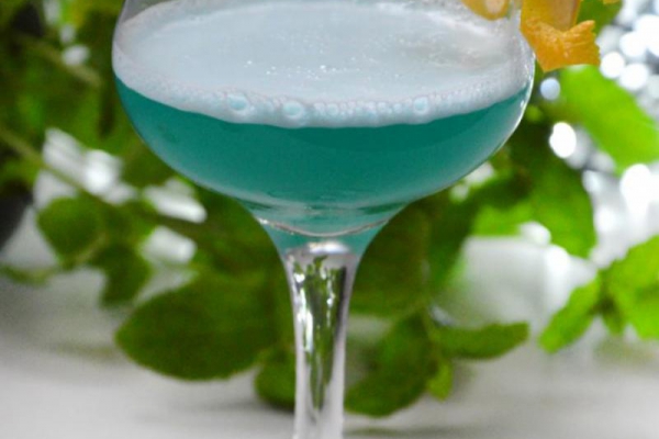 Drink Baby Blue Martini