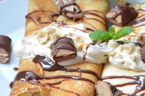 Naleśniki Kinder Bueno
