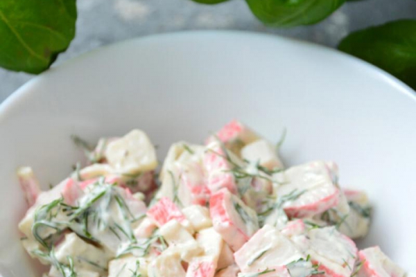 Surimi z koperkiem
