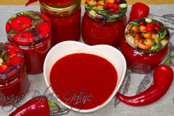 Przepis na ketchup bez cukru - pikantny